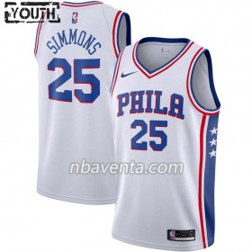 Camiseta Niños Philadelphia 76ers Ben Simmons 25 2019-20 Nike Association Edition Swingman